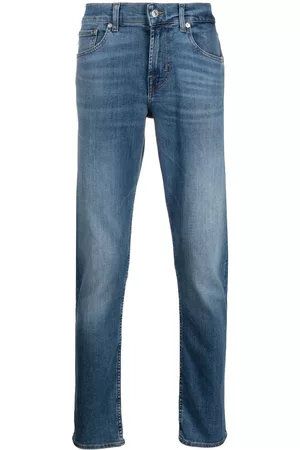7 for all Mankind Slim-cut leg jeans - Blue