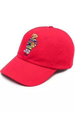 Ralph Lauren Embroidered polo-bear baseball cap