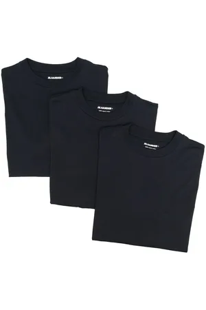 Jil Sander Logo-patch detail T-shirt pack