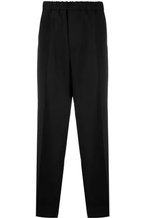Jil Sander Wide-leg tailored trousers - Black