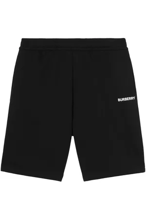 Burberry Logo-print track shorts - Black