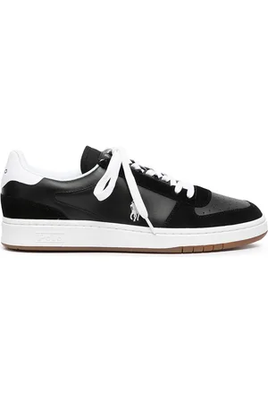 Ralph Lauren Two-tone lace-up sneakers