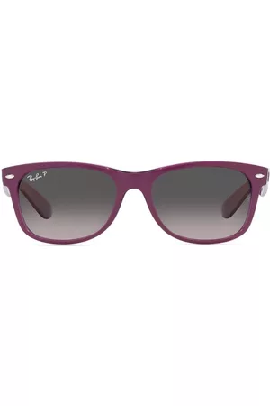 Ray-Ban Square Sunglasses - RB2132 New Wayfarer square sunglasses - Purple