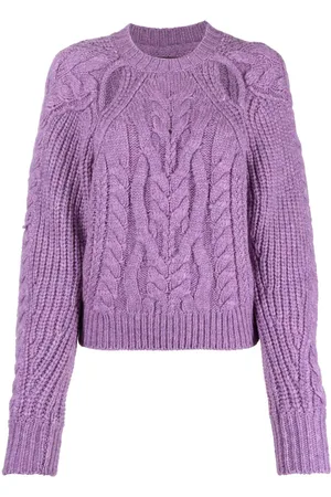 Isabel Marant Cut-out cable-knit jumper