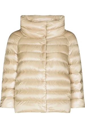 HERNO Ultralight quilted high-shine puffer jacket