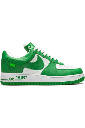 LOUIS VUITTON AIR FORCE 1 LOW Virgil Abloh - White/Green