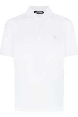 Dolce & Gabbana Logo plaque polo shirt