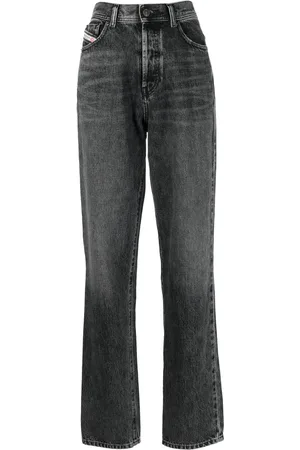 Diesel 1956 straight-leg cropped jeans