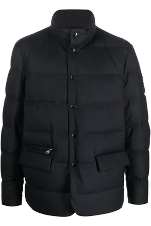 Woolrich Logo-patch padded coat