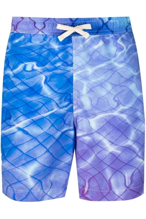 BLUE SKY INN Pool-print swim shorts