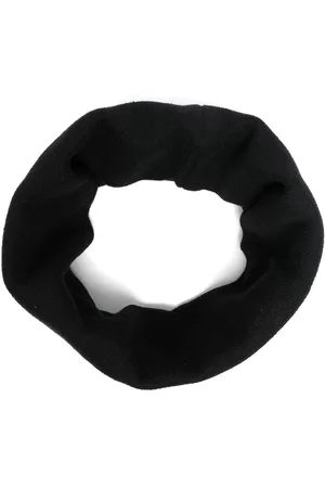 HUGO BOSS Logo snood scarf - Black