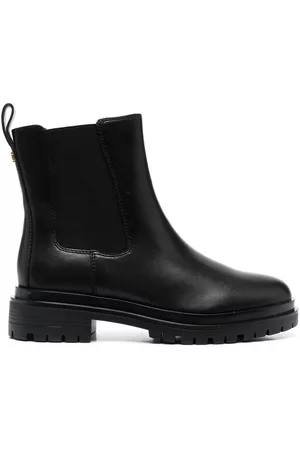 Ralph Lauren Women Boots - Corinne elasticated-panel boots - Black
