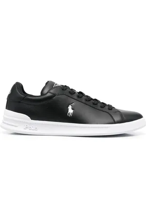 Ralph Lauren Embroidered-pony low-top sneakers