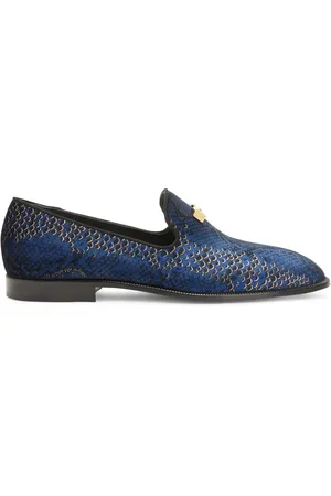 Giuseppe Zanotti Jareth snakeskin-print loafers