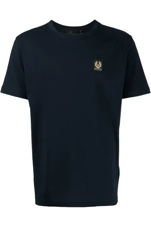 Belstaff Logo-patch crew neck T-shirt