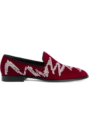 Giuseppe Zanotti Jareth Shake embellished loafers