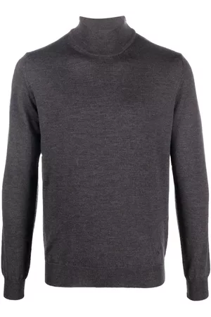 corneliani Long-sleeve roll-neck jumper - Grey