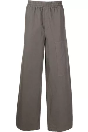 OFF-WHITE Men Wide Leg Pants - Bounce wide-leg trousers - Grey