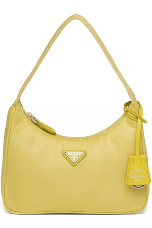Prada Women Shoulder Bags - Re-Edition 2000 nylon shoulder bag - Yellow