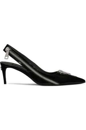 Dolce & Gabbana Zip-detail pointed pumps