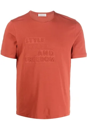 corneliani Debossed-logo cotton T-shirt