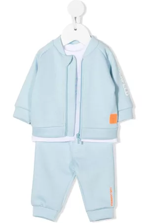 Karl Lagerfeld Tracksuits - Karl logo three-piece tracksuit - Blue