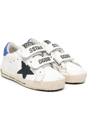 Golden Goose Logo-print leather sneakers