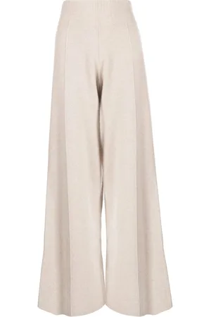 PRINGLE OF SCOTLAND High-waisted knitted trousers