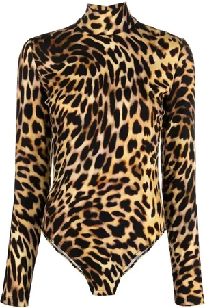 Stella McCartney Leopard-print bodysuit - Neutrals