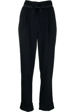 Emporio Armani Pleat-straight leg trousers