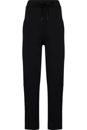 Moncler Men Sweatpants - Drawstring-waist track pants - Black
