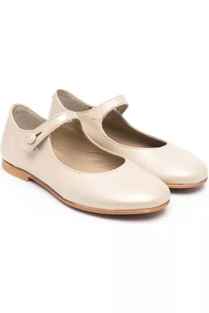 BONPOINT Girls Ballerinas - Ella ballerina shoes - Gold