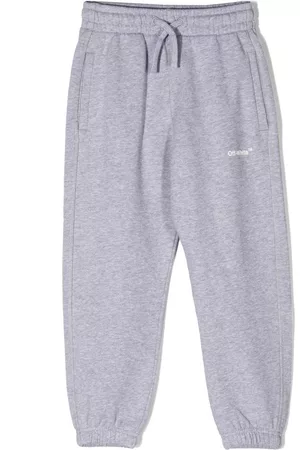 OFF-WHITE Arrow logo graphic joggers - Grey