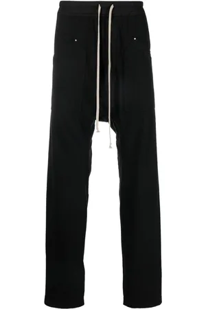 Rick Owens Drawstring-waist drop-crotch trousers