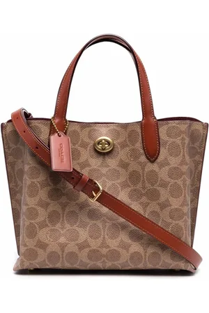 Coach - Mini Cashin Tote HANDBAG REVIEW (Tan-rust/Signature Canvas