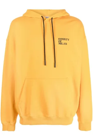 MARCELO BURLON Logo-print pullover hoodie