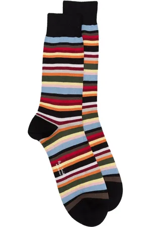 Paul Smith All-over stripe-print socks