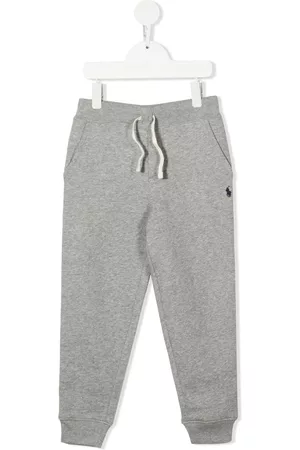 Ralph Lauren Sports Pants - Polo Pony motif sweatpants - Grey
