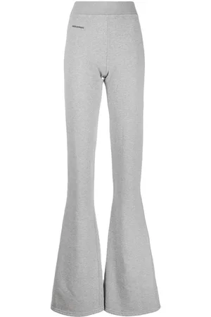 Dsquared2 Women Sweatpants - Flared-leg track pants - Grey