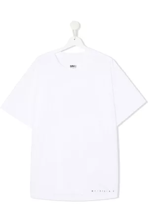 Maison Margiela TEEN logo-print cotton T-shirt - White