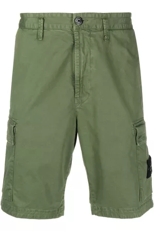 Stone Island Men Bermudas - Knee-length bermuda shorts - Green