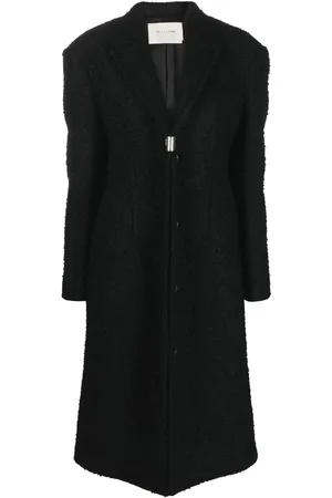 1017 ALYX 9SM Bouclé-effect hardware-detail coat