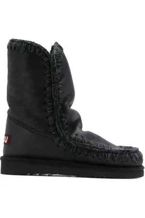 Mou Stitch detail snow boots