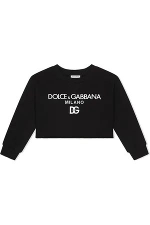 Dolce & Gabbana Logo-embroidered cotton hoodie