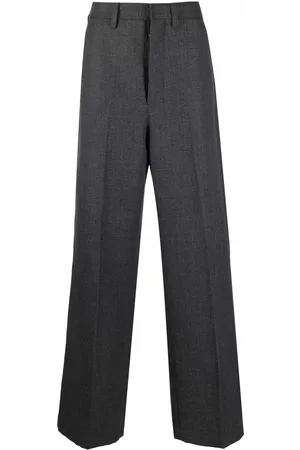 Ami Wide-leg tailored trousers - Grey