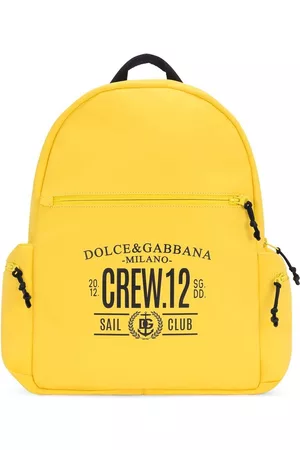 Dolce & Gabbana Rucksacks - Crew Sail Club backpack - Yellow