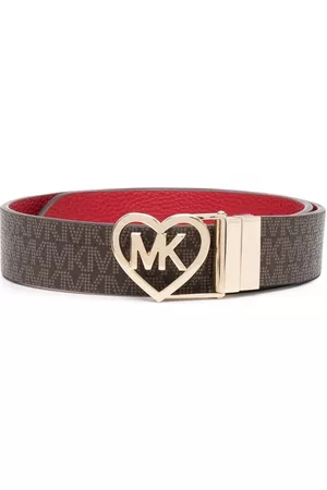 Michael Kors Belts - Logo-print belt - Brown