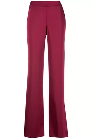 Sachin & Babi Alli high-waist wide-leg trousers - Bordeaux