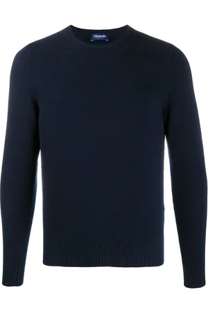 DRUMOHR Rib-trimmed cashmere jumper