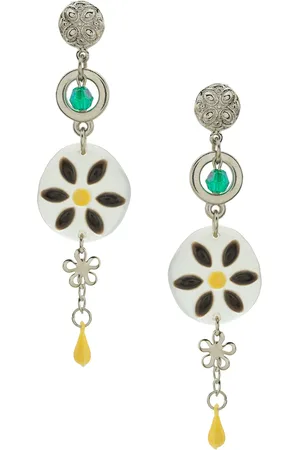 AMIR SLAMA Flower earrings